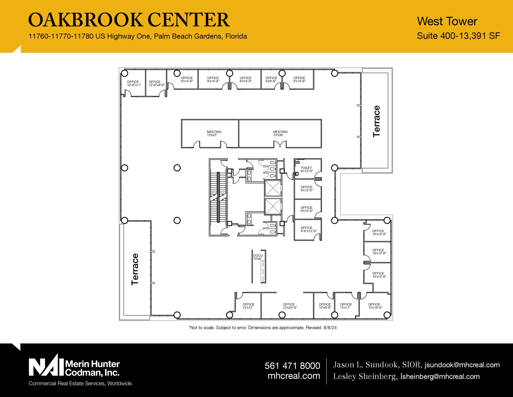 11780 US Highway 1, Palm Beach Gardens, FL for lease Floor Plan- Image 1 of 6