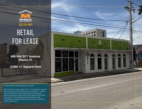 810 SW 22nd Ave, Miami, FL for lease Interior Photo- Image 1 of 7