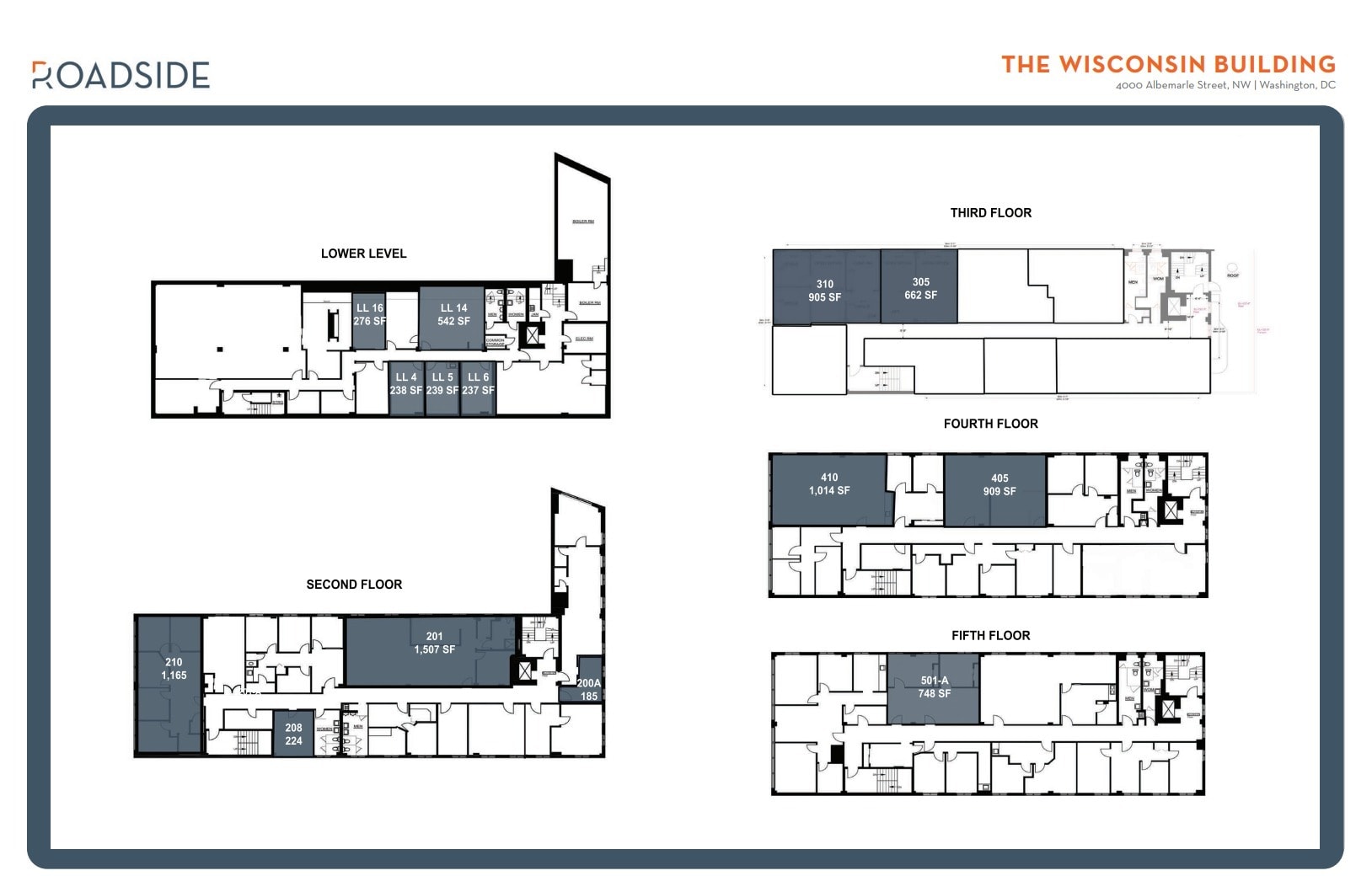 4000 Albemarle St NW, Washington, DC for lease Floor Plan- Image 1 of 1