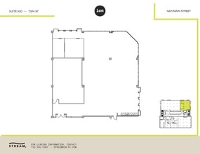 4201 Main St, Houston, TX for lease Floor Plan- Image 1 of 1