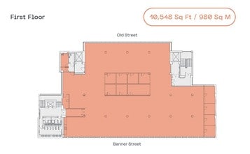 28-42 Banner St, London for lease Floor Plan- Image 1 of 7