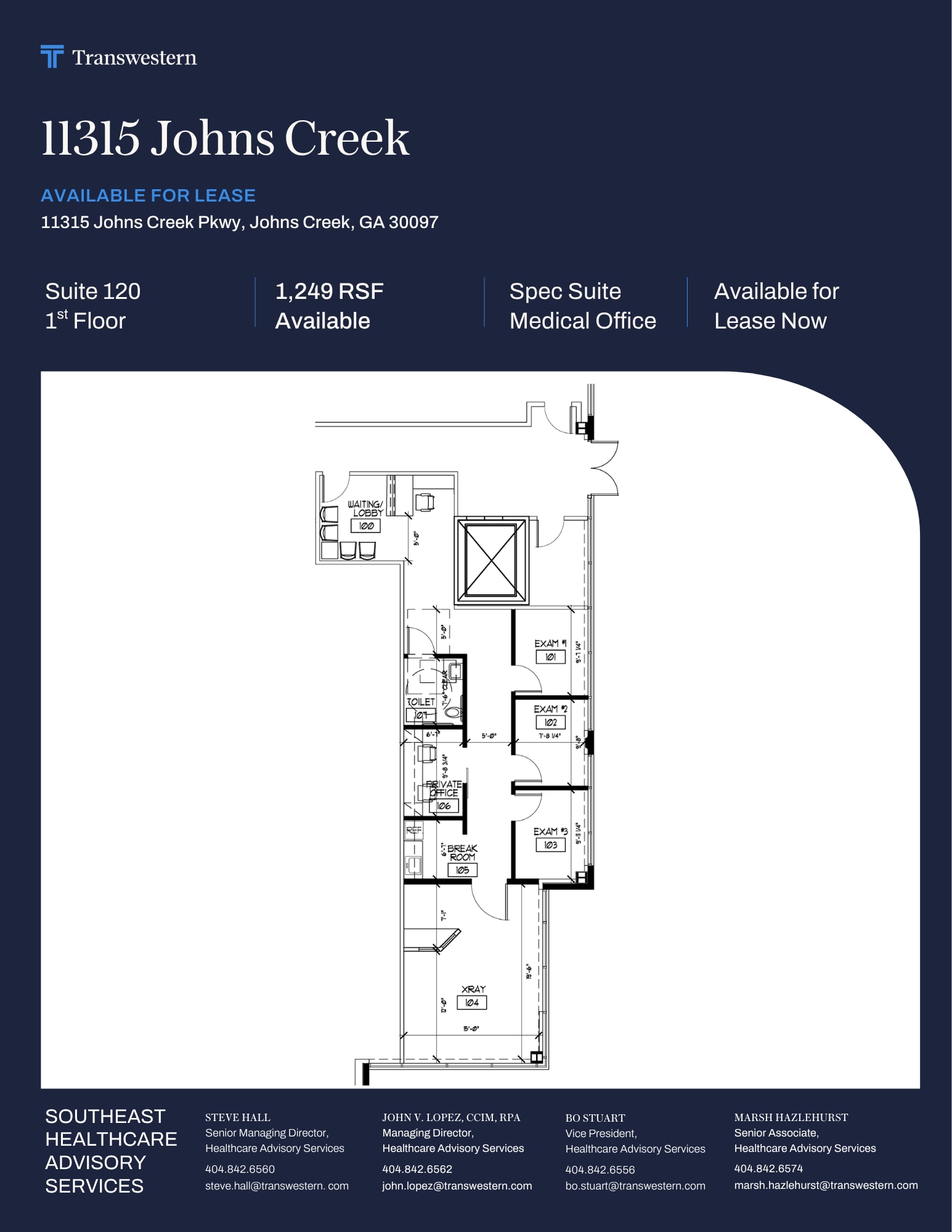 11315 Johns Creek Pky, Duluth, GA à louer Plan d’étage- Image 1 de 1