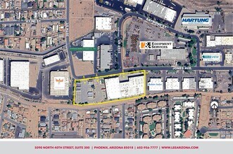 2021 E Jones Ave, Phoenix, AZ - Aerial map view