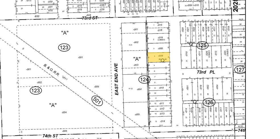 7318-20 S Ridgeland Ave, Chicago, IL à vendre - Plan cadastral - Image 2 de 4