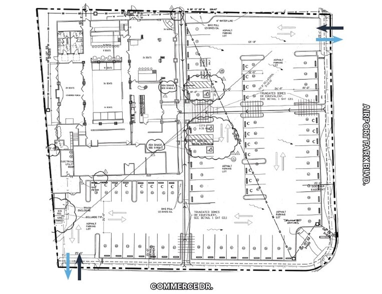1180 Airport Park Blvd, Ukiah, CA à vendre - Plan d’étage - Image 1 de 2