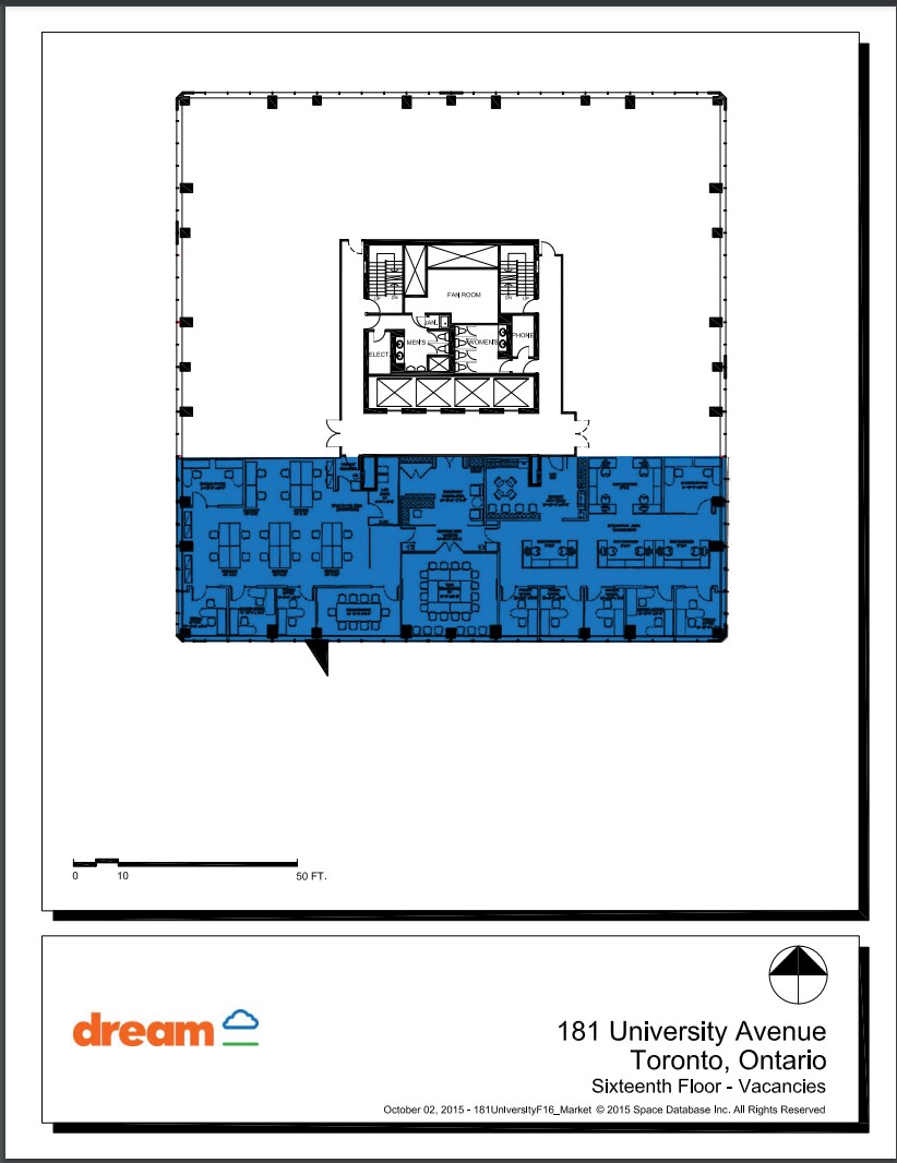 150 York St, Toronto, ON à louer Plan d’étage- Image 1 de 1