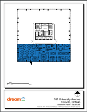 150 York St, Toronto, ON à louer Plan d’étage- Image 1 de 1