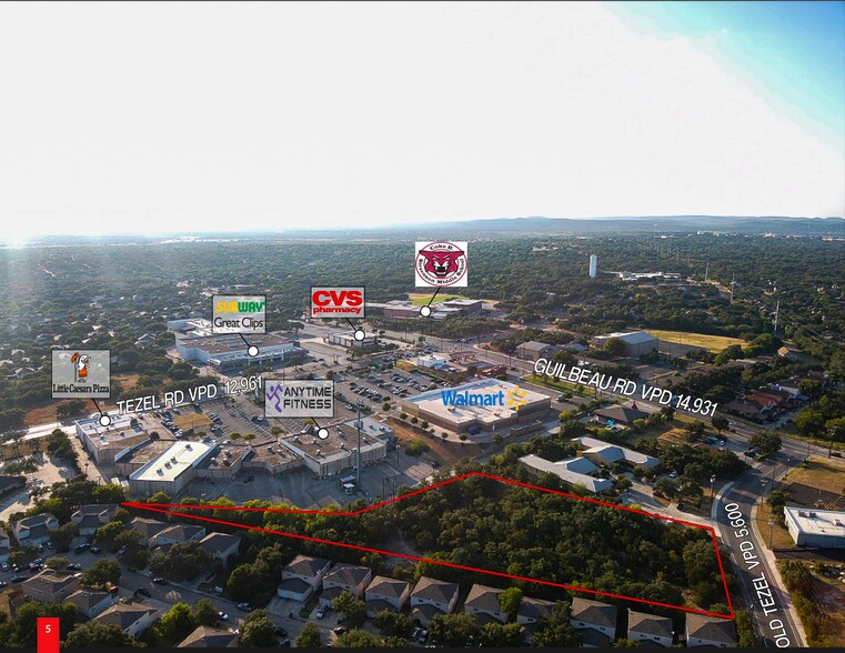 8185 Old Tezel Rd, San Antonio, TX for sale - Aerial - Image 2 of 12