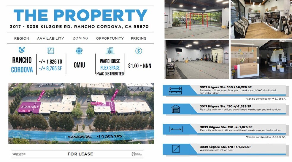 3017 Kilgore Rd, Rancho Cordova, CA for lease - Building Photo - Image 2 of 18