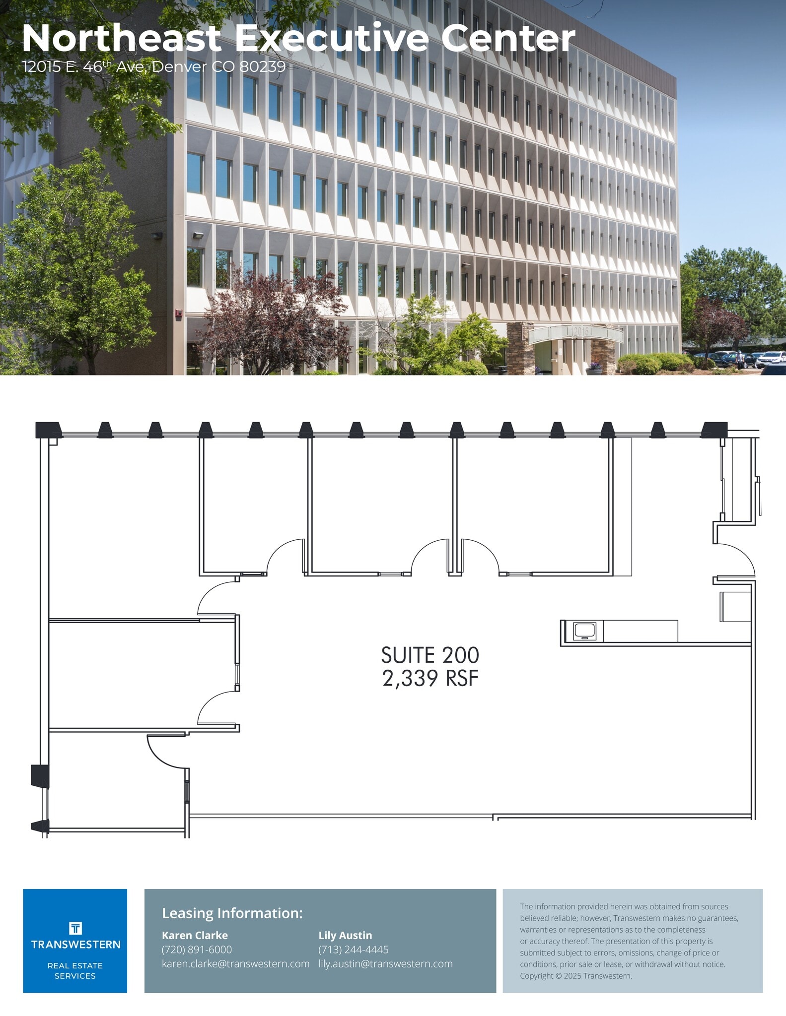 12015 E 46th Ave, Denver, CO for lease Site Plan- Image 1 of 2