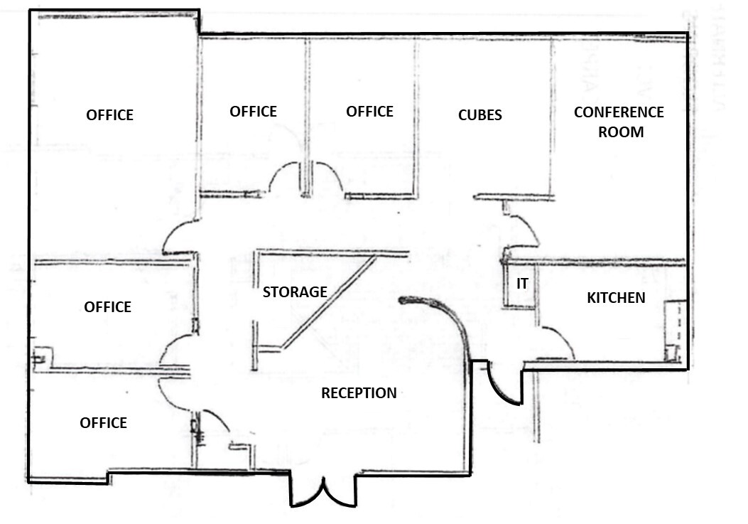 13 Roszel Rd, Princeton, NJ for lease Floor Plan- Image 1 of 1