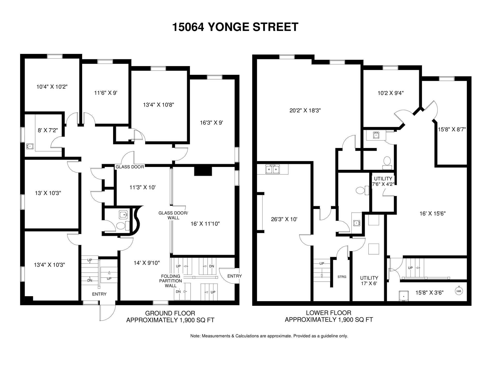 15064 Yonge St, Aurora, ON for lease Site Plan- Image 1 of 2