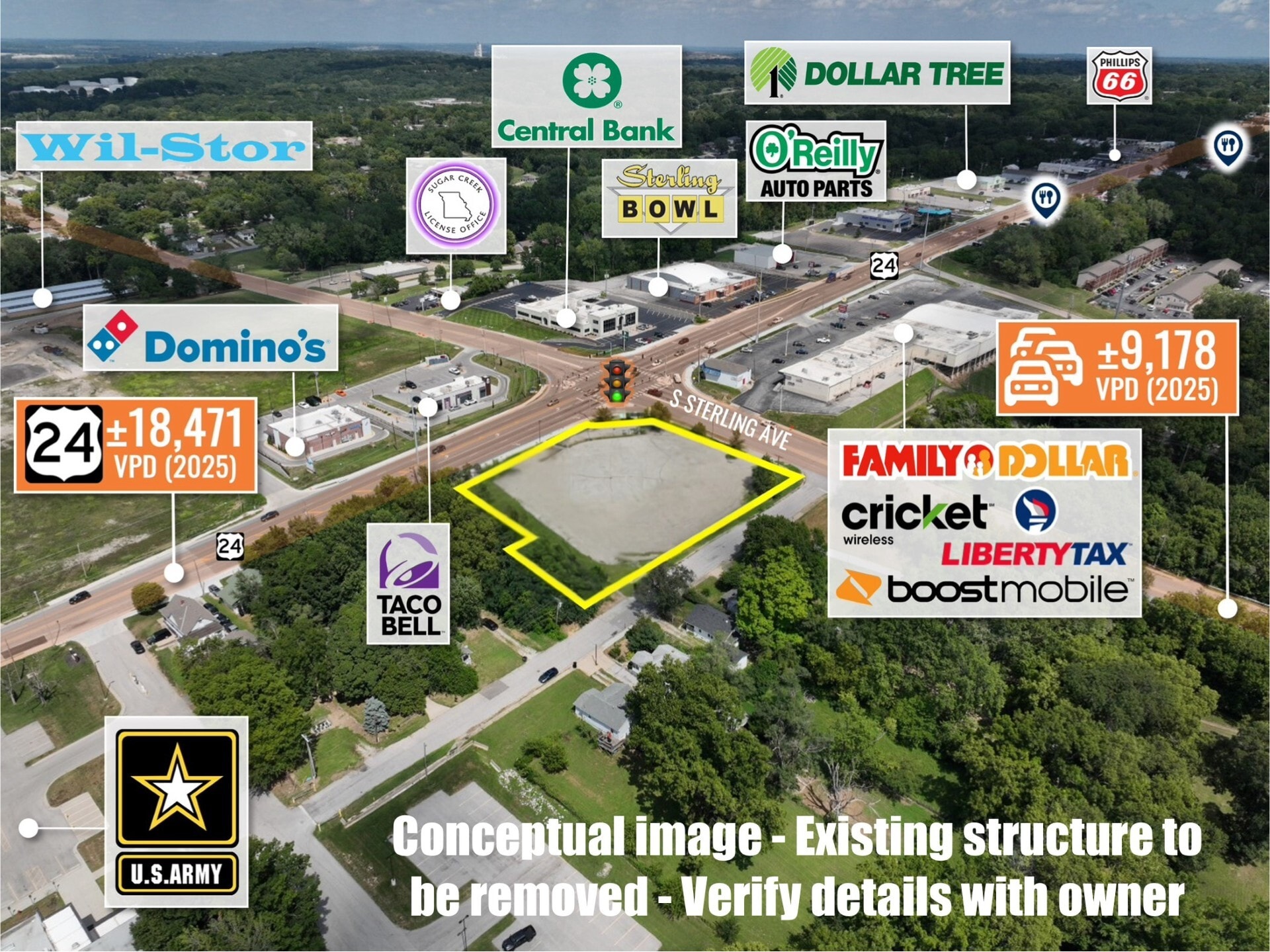 11115 E US Highway 24, Independence, MO à louer Plan de site- Image 1 de 22