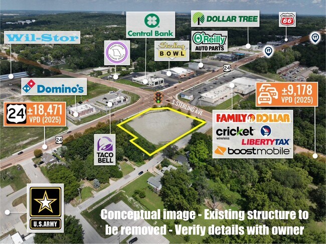 More details for 11115 E US Highway 24, Independence, MO - Land for Lease