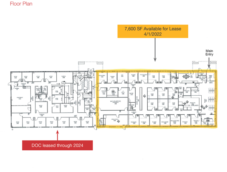 2700 College Dr, Rice Lake, WI à louer - Plan d’étage - Image 3 de 3