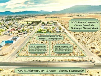 Plus de détails pour 4200 N. Highway 160, Pahrump, NV - Terrain à vendre