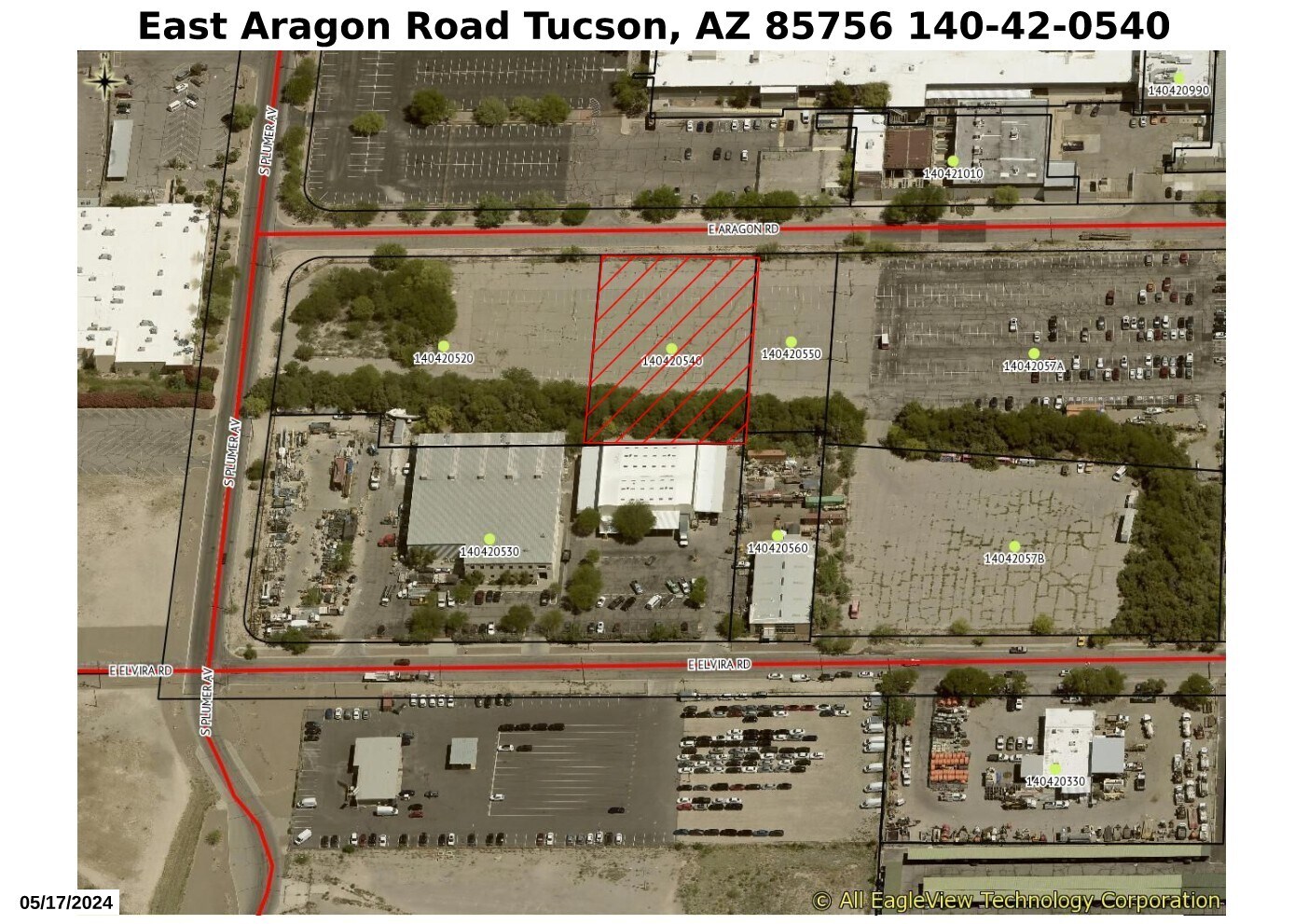 2320 E. Aragon Road Parcel #2, Tucson, AZ à vendre Photo principale- Image 1 de 2