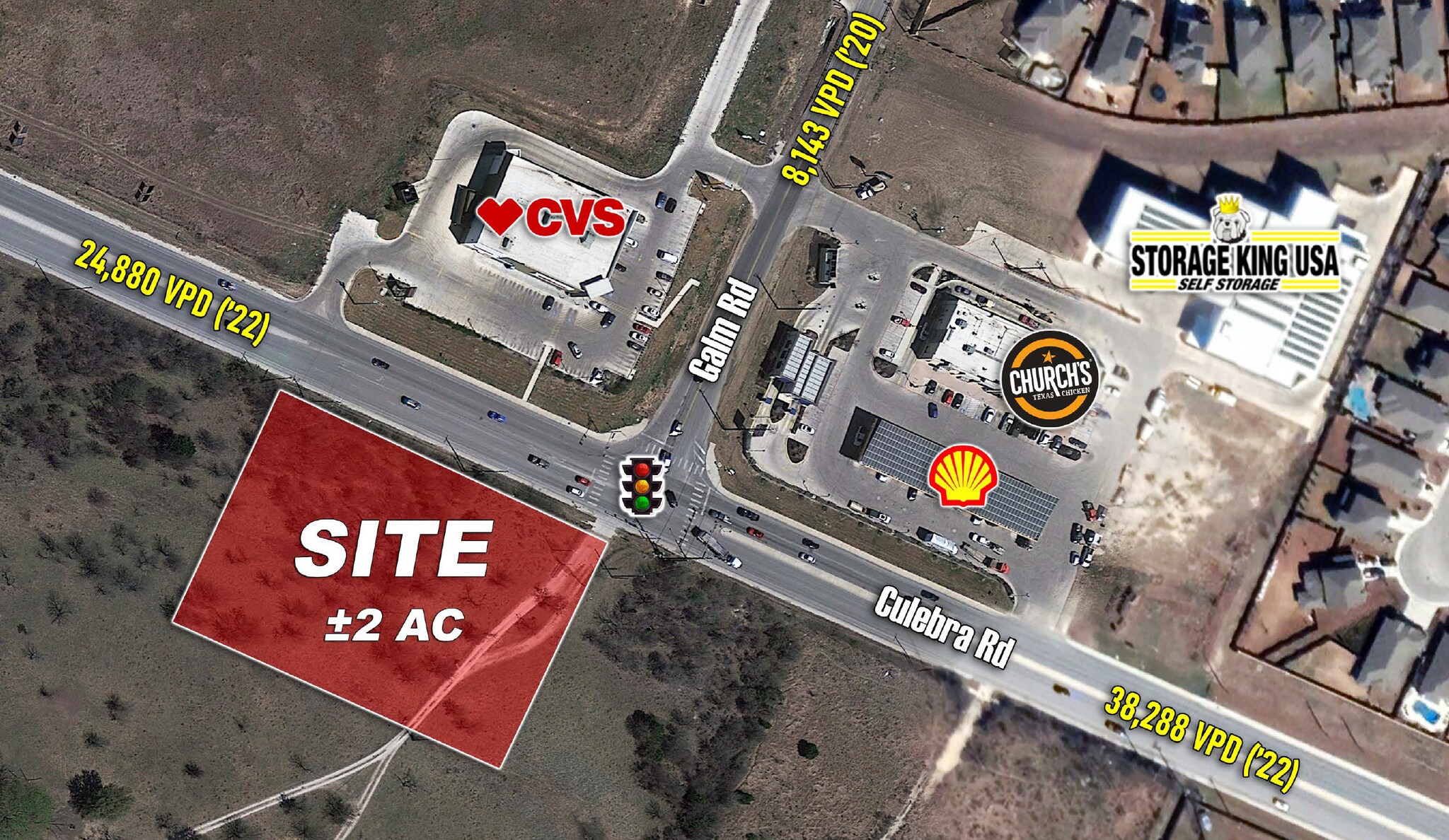 SWC of Culebra Rd and Galm rd, San Antonio, TX à louer Photo principale- Image 1 de 6