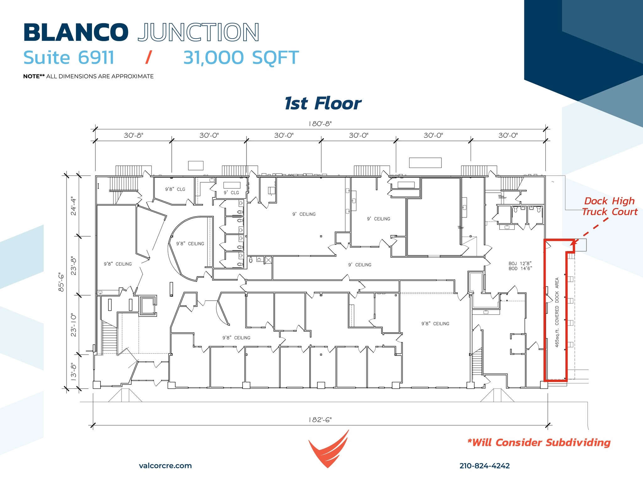 6900-6999 Blanco Rd, San Antonio, TX for lease Site Plan- Image 1 of 1