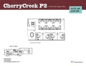 3131 S Vaughn Way, Aurora, CO for lease Floor Plan- Image 1 of 2