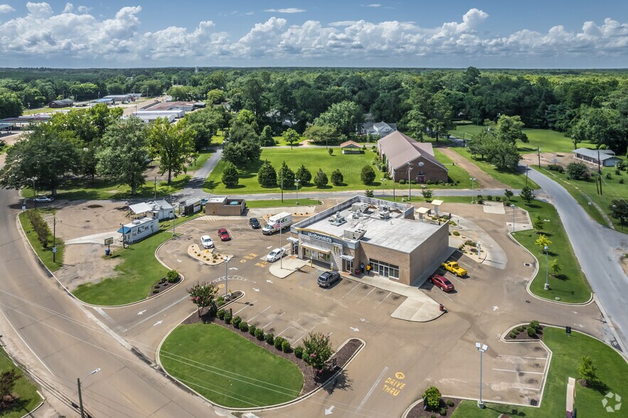 140 W Broad St, Monticello, MS à vendre - Aérien - Image 2 de 4