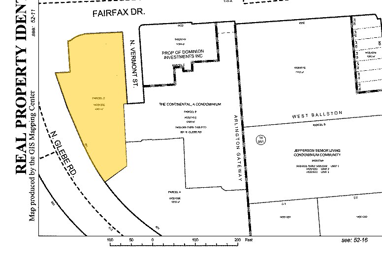 901 N Glebe Rd, Arlington, VA for lease - Plat Map - Image 2 of 2