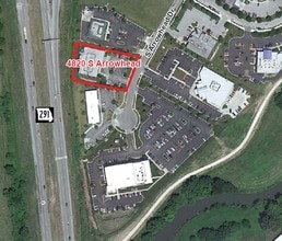 4820 S Arrowhead Dr, Independence, MO - AERIAL  map view