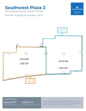 7737 Southwest Fwy, Houston, TX à louer Plan d’étage- Image 1 de 1