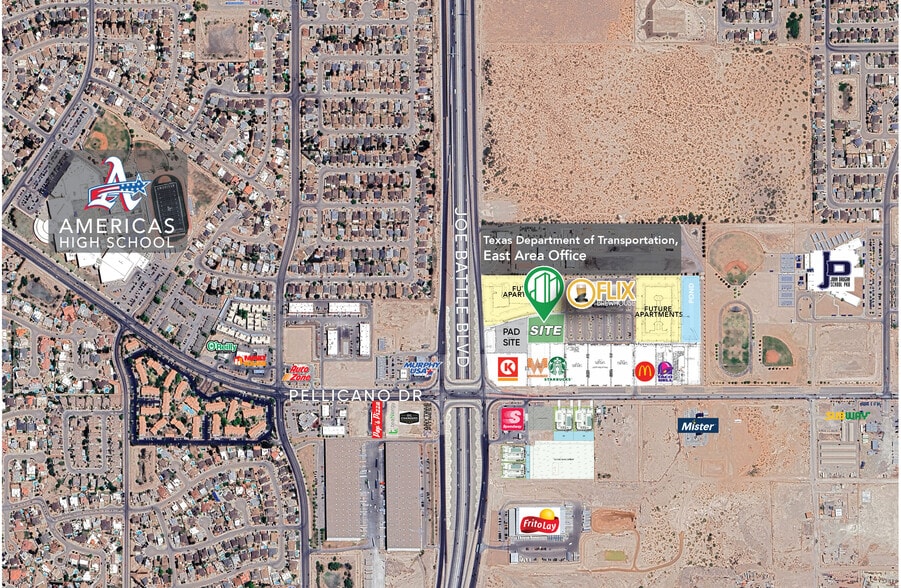 1416 Joe Battle Blvd, El Paso, TX for lease - Building Photo - Image 2 of 3