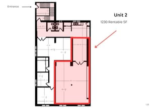459 Main St E, Milton, ON for lease Floor Plan- Image 2 of 2