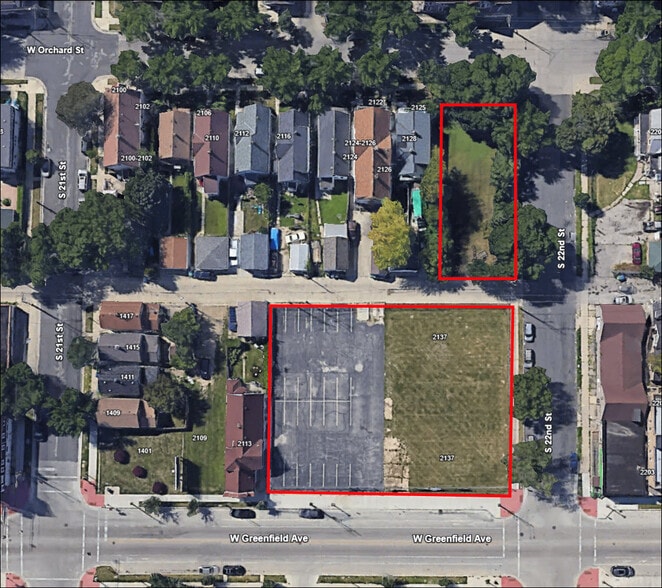 2137 W Greenfield Ave, Milwaukee, WI à vendre - Aérien - Image 3 de 3