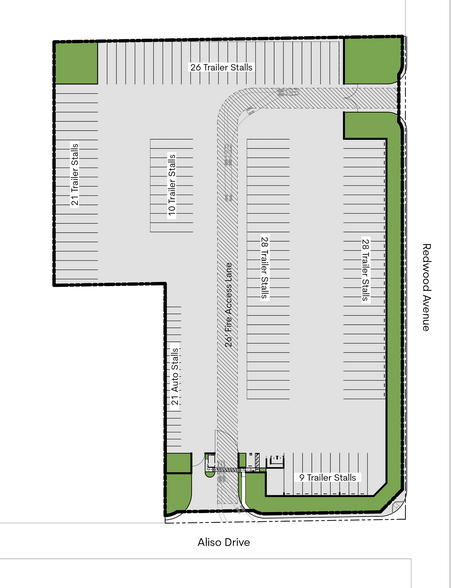 14670 Aliso, Fontana, CA à louer - Plan de site - Image 2 de 2