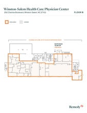 240-250 Charlois Blvd, Winston-Salem, NC à louer Plan d’étage- Image 1 de 3