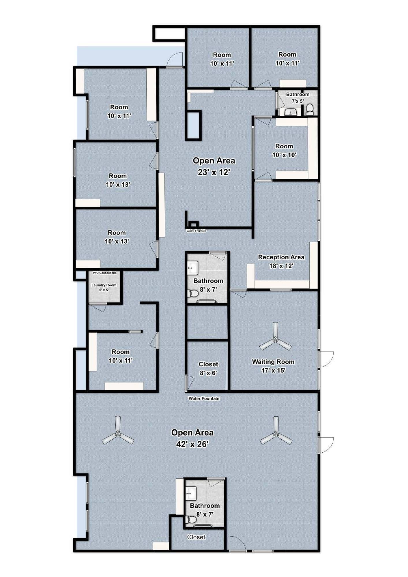 2701 E 29th St, Bryan, TX à louer Plan d’étage- Image 1 de 1