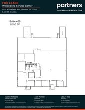 4025 Willowbend Blvd, Houston, TX à louer Plan de site- Image 1 de 1