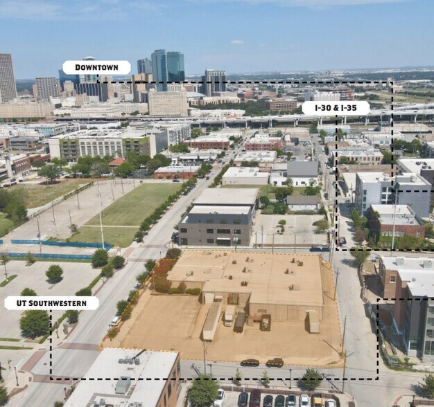 507 S Main St, Fort Worth, TX à vendre - Photo du bâtiment - Image 1 de 4