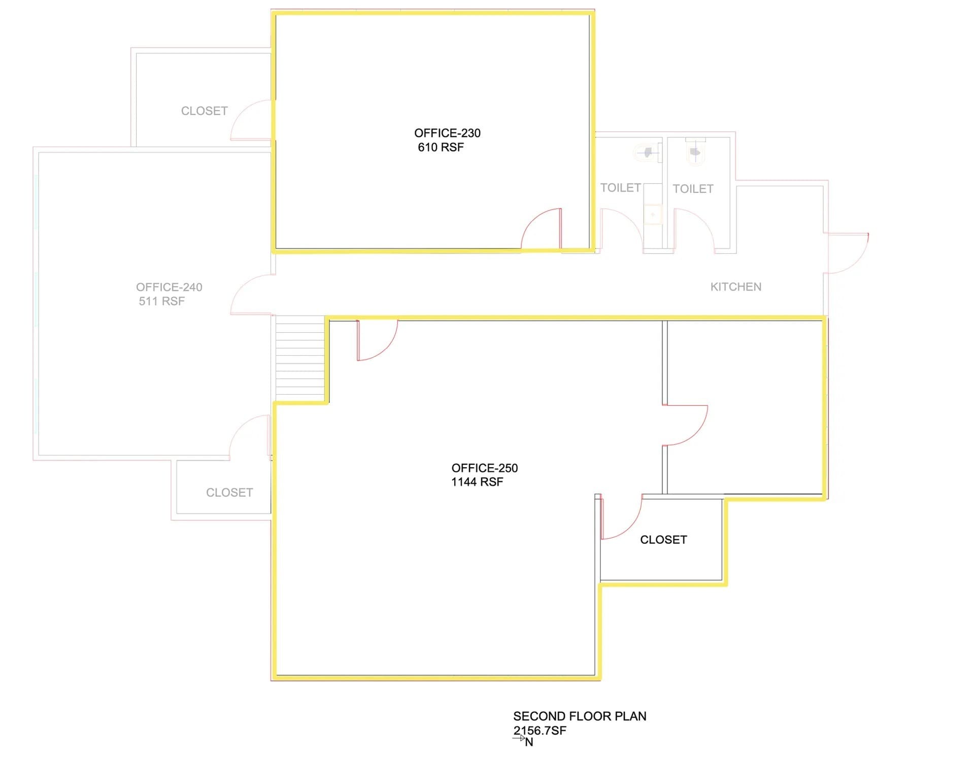 1721-1725 E Southlake Blvd, Southlake, TX for lease Floor Plan- Image 1 of 1