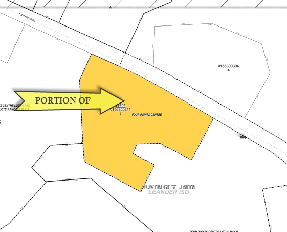 11305 Four Points Dr, Austin, TX à vendre - Plan cadastral - Image 1 de 1