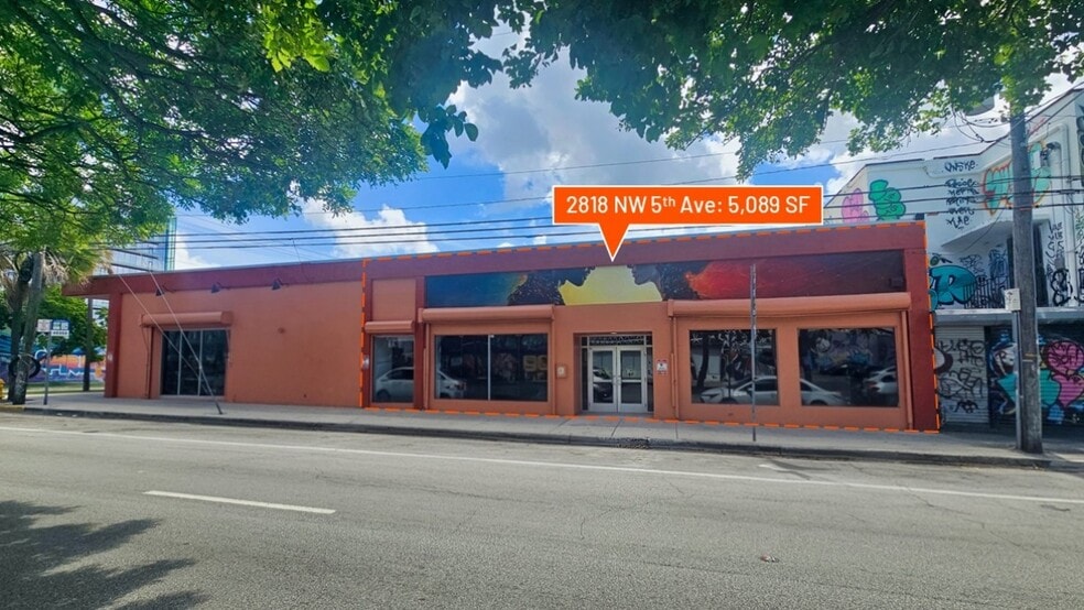 2800-2818 NW 5th Ave, Miami, FL for lease - Building Photo - Image 3 of 18