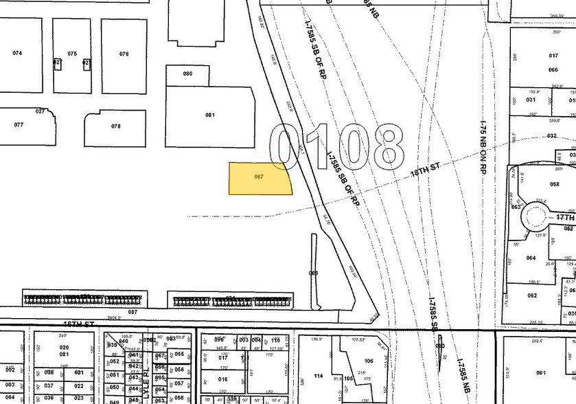 171 17th St NW, Atlanta, GA à louer - Plan cadastral - Image 2 de 20