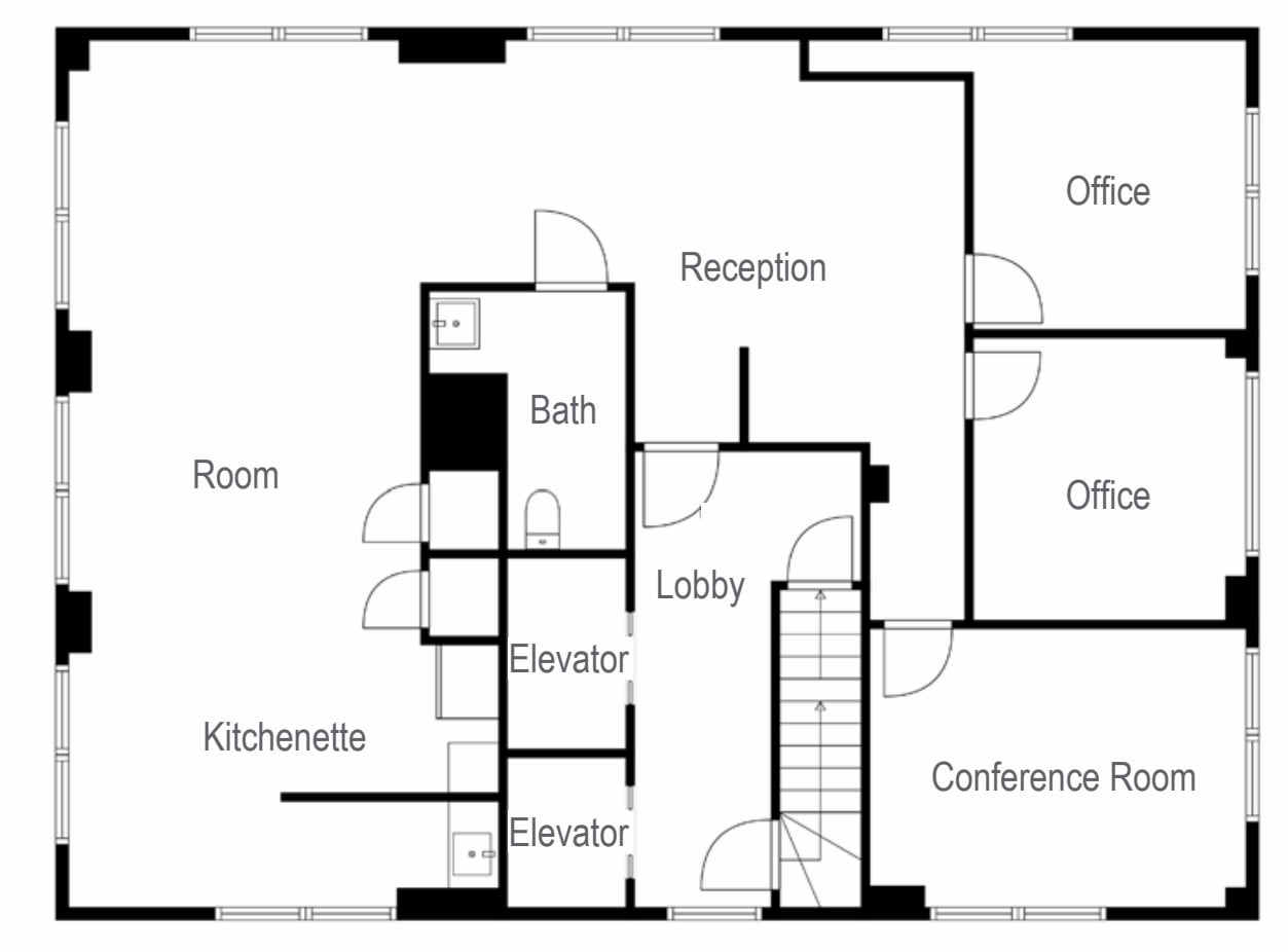 409 13th St, Oakland, CA à louer Plan d’étage- Image 1 de 1