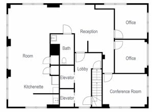 409 13th St, Oakland, CA à louer Plan d’étage- Image 1 de 1