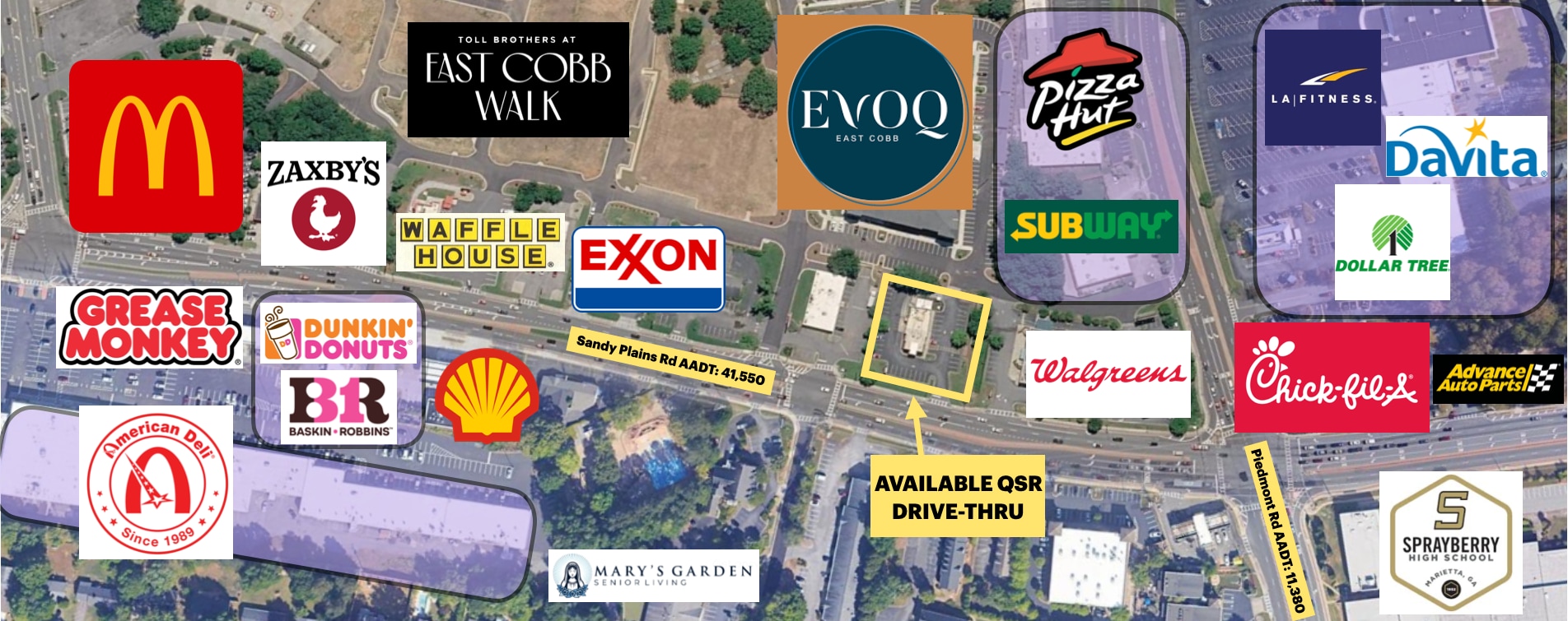 2626 Sandy Plains Rd, Marietta, GA à louer Photo principale- Image 1 de 8