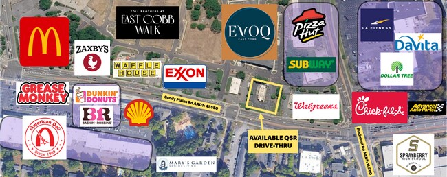 Plus de détails pour 2626 Sandy Plains Rd, Marietta, GA - Commerce de détail à louer