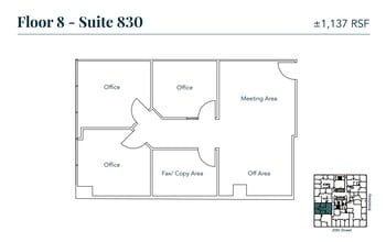 1970 Broadway, Oakland, CA à louer Plan d’étage- Image 1 de 1