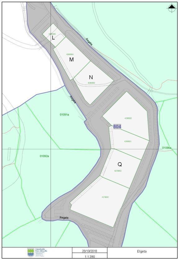 Land in Elgeta, Guipúzcoa for sale Site Plan- Image 1 of 8