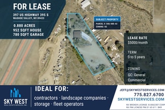 More details for 397 US Highway 395 S, Washoe Valley, NV - Land for Lease