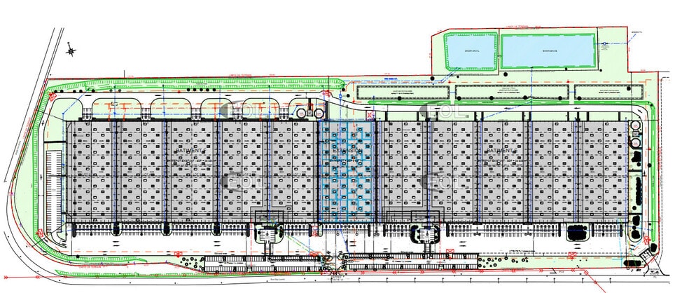 Industriel dans Saint-Martin-de-Crau à louer - Plan de site - Image 1 de 10