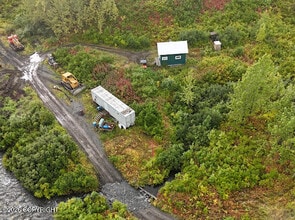 000 Dutch Creek Gold Mine, Trapper Creek, AK - Aérien  Vue de la carte - Image1