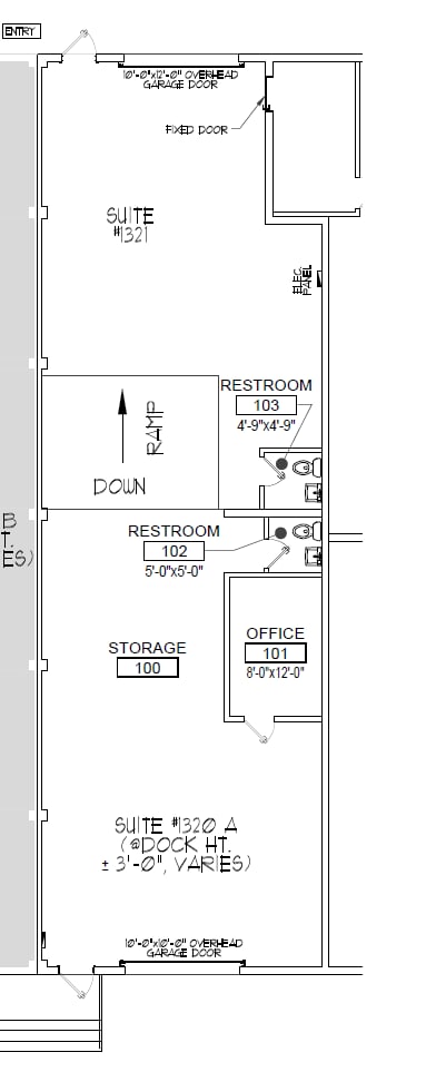 1318-1322 S J St, Lake Worth, FL for lease Floor Plan- Image 1 of 1